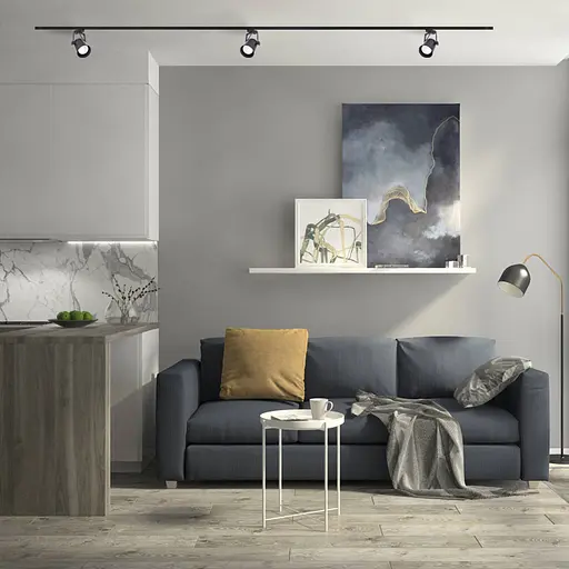 Трековый светильник Feron AL157 под лампу белый - фото 3