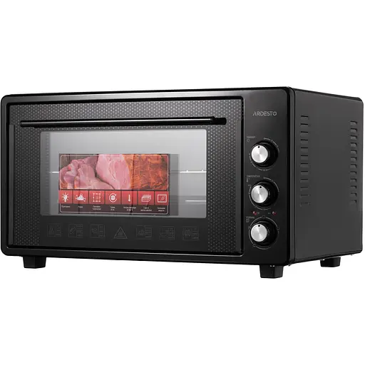 ARDESTO Электрическая мини-печь MEO-S50GB - 1600Вт/50 л./гриль/рожон/таймер/черный