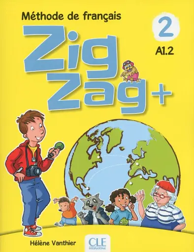 ZigZag+ 2. Niveau A1.2 Livre de leleve + CD audio