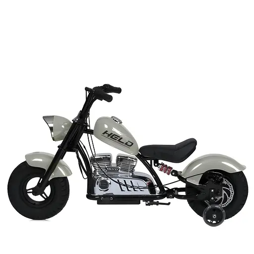 Електромобіль дитячий Мотоцикл M 6016AL-11 36V USB Bluetooth TF шкіра сірий - фото 8