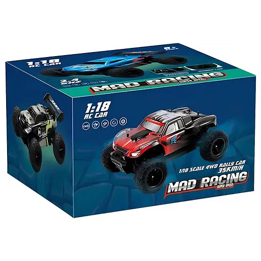 Машинка на радіокеруванні SHT ZWD-007 Mad Racing 2.4G (1:18) Orange - фото 3