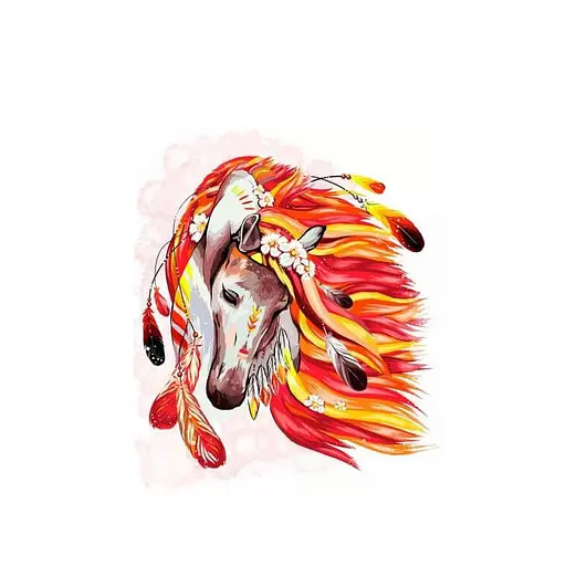 Картина за номерами "Кінь" Danko Toys KpNe-01-07 40x50 см - фото 2