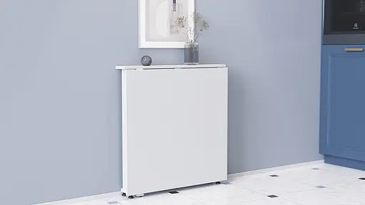 Стіл-книга трансформер Оріон 1 Ferrum-decor 750x810x730 Білий метал ДСП Біле 16 мм (FRD-104604) - фото 8