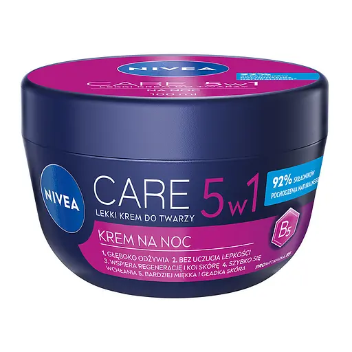 Крем для обличчя Nivea Care Нічний з вітаміном В5 100 мл (40066745/42360360)