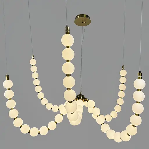 Люстра из серии Perla на 5 дуг с 3-мя световыми режимами | Line F | Ст. SG010/5 - фото 5