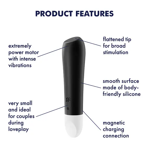 Вібратор Satisfyer Ultra Power Bullet 2 10.5 см чорний - фото 8
