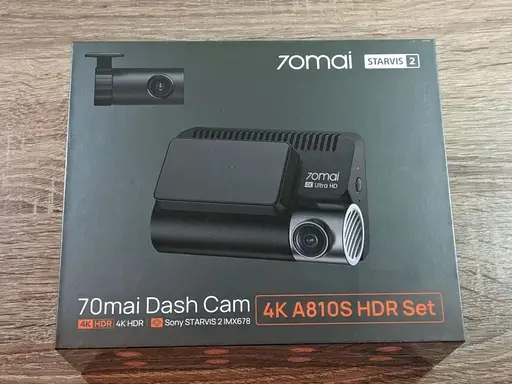 Видеорегистратор Xiaomi 70mai HDR Dash Cam 4K A810S+RC24 камера - фото 7