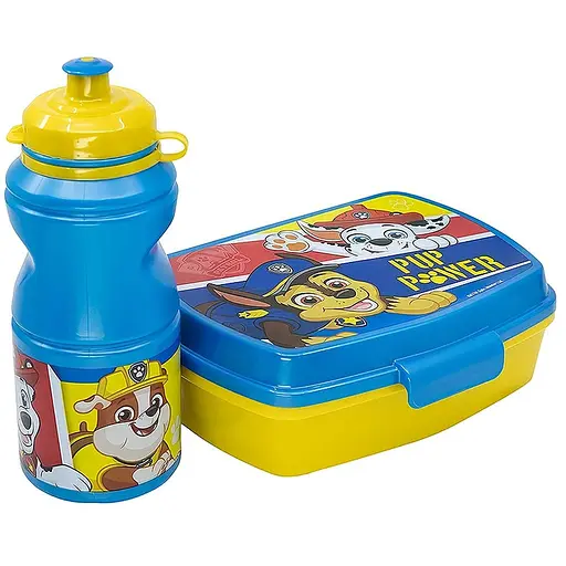 Детский набор в подарочной упаковке (бутылка для воды и ланч-бокс) Stor Paw Patrol (74673)