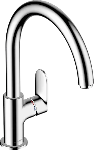 Смеситель для кухни Hansgrohe Vernis Blend 71870000 хром - фото 1