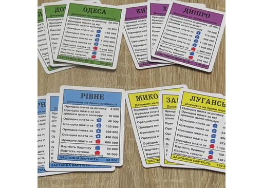 Настільна гра Artos Games Монополія Україна (укр.) (62073) - фото 7