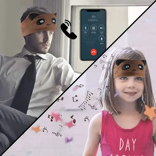 Дитячі навушники Allnice з Bluetooth та захистом очей, USB-зарядкою для сну та подорожей - фото 2