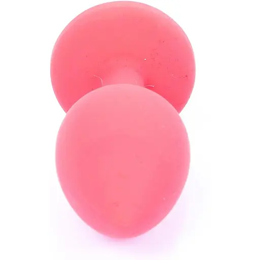 Силіконова анальна пробка Boss Of Toys Boss Series - Jewellery Red Silicon Plug Small Blue S, BS6400080, Червоний / синий - фото 5