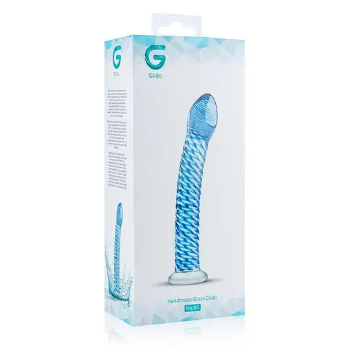 Скляний дилдо Gildo Glass Dildo No. 5 - фото 6