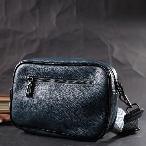 Жіноча шкіряна сумка Vintage 22х14х7.5 см sum0024740 - фото 8