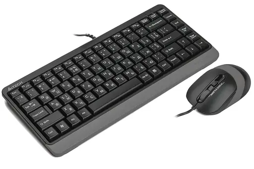 Бездротовий комплект (клавіатура + миша) A4Tech F1110 Fstyler Wireless Black-Grey (F1110 Grey)) - фото 2