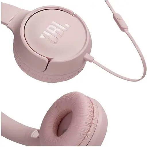 Навушники з мікрофоном JBL T500 Pink (JBLT500PIK) - фото 3