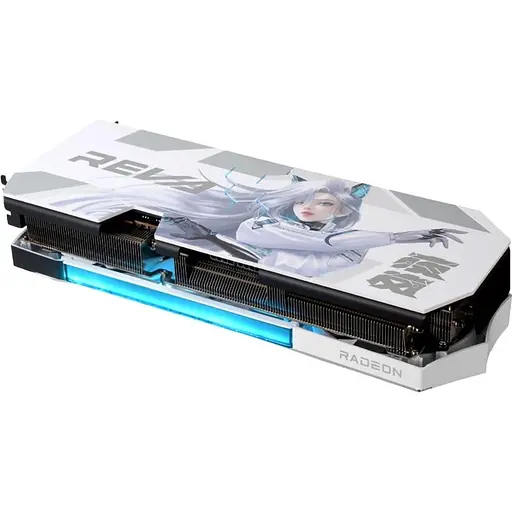 Видеокарта PowerColor AMD Radeon RX 9070 XT 16GB Hellhound Reva Edition (RX9070XT 16G-L/OC/REVA) (GDDR6, 256 bit, PCI-E v5.0 x16) - фото 5