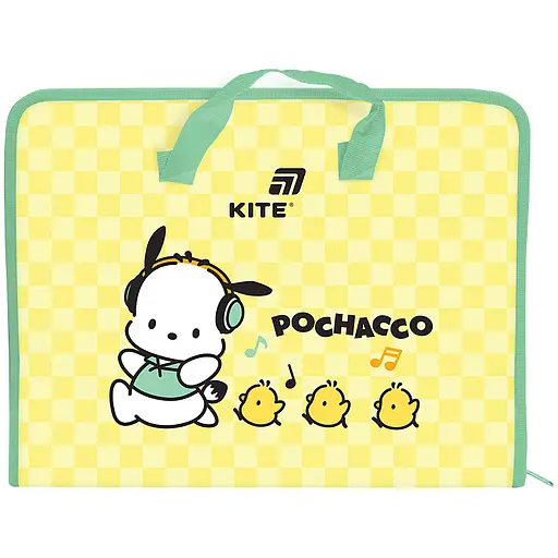 Папка-портфель Kite Pochacco A4 на молнии (PC26-202) - фото 1
