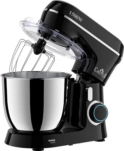 Міксер Castle CM-01B тістоміс планетарний 1500Вт чорний - фото 4