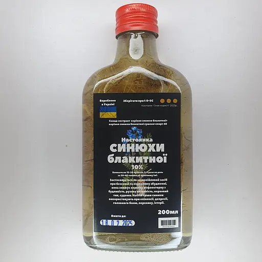 Настойка на корне синюхи голубой 200 мл - фото 1