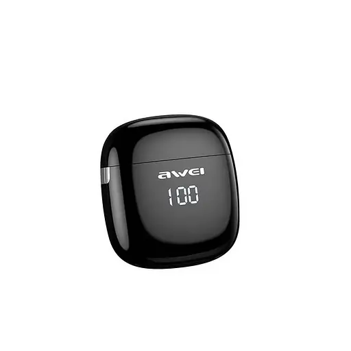 Навушники Bluetooth Awei T28P TWS IPX6 | BT5.1, 35/500mAh, 6Hours | black - фото 2