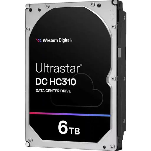 Жорсткий диск 3.5" Western Digital Ultrastar DC HC310 6 TB SAS 256 MB (HUS726T6TAL5204/0B36047) [141179]