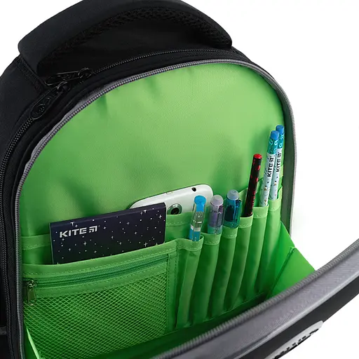 Рюкзак GoPack Education 165S Football Fan Чорно-сірий (GO26-165S-4) - фото 9