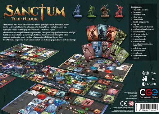 Настільна гра Czech Games Edition Санктум (Sanctum) (англ.) (PS217) - фото 2