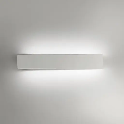 Біле мінімалістичне регулююче бра Line F 49х8 см Арт. WB 44/490 WT  - фото 1