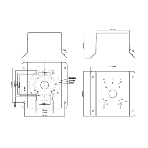 Кронштейн TVT TD-YZJ0601 (77-00110) - фото 2
