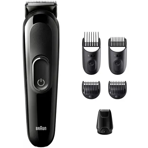 Триммер для стрижки Braun MGK3410 Black UA - фото 1