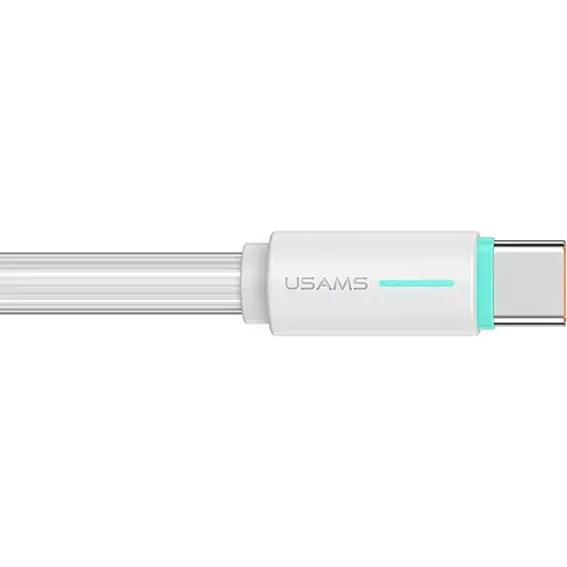 Кабель Usams SJ732 USB-A to USB-C 18W 1m White (SJ732USB02) [138975] - фото 3