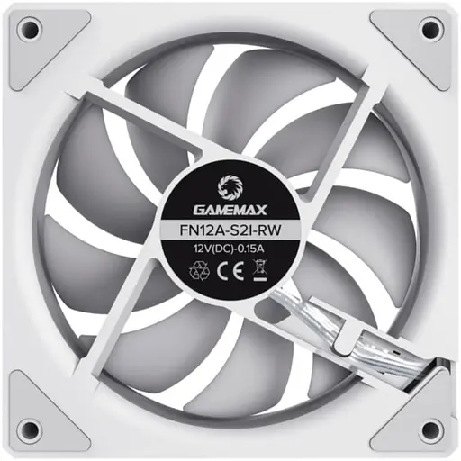 Вентилятор GameMax 120мм FN12A-S2I-RW (FN12A-S2I-RW) - фото 5