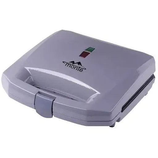 Бутербродница Monte MT-3512, 800 Вт Серый - фото 1