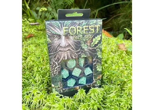 Набір кубиків Forest Dice Set: Tundra , 7 шт. (SFOR4G) - фото 6