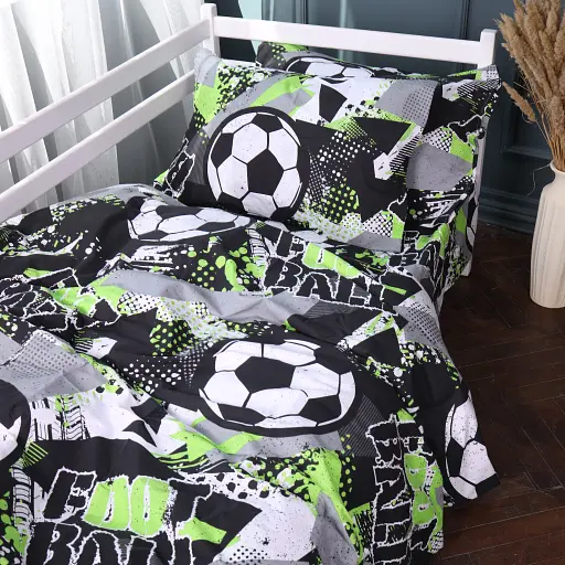 Підковдра MirSon Urban football бязь 110х140 см (2200011570051) - фото 3