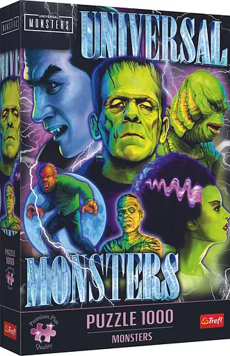 Пазли "Монстри" 1000 елементів, 12070 Trefl, в коробці (5900511120707) - фото 1