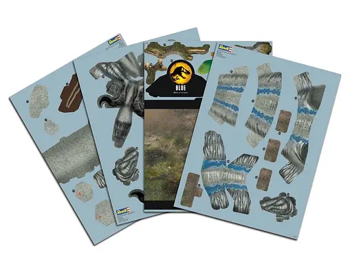 3D пазли Велоцераптор “Blue” - Парк Юрського Періоду Jurassic World Dominion Revell 00243 - фото 7