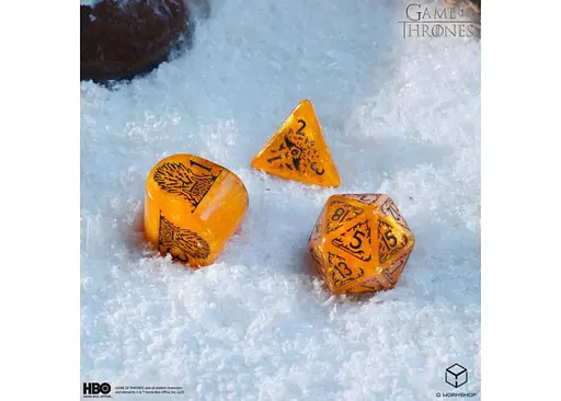 Набор кубиков Game of Thrones. Baratheon Dice Set , 7 шт. (GOT/00190166/2025/4/A) - фото 8