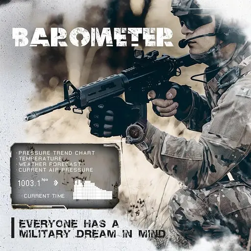 Тактические военные часы North Edge Apache 46 мужские черные - фото 6