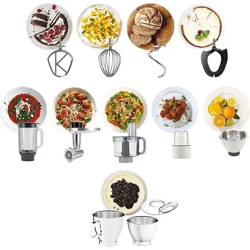 Кухонная машина Kenwood Titanium Chef Baker XL KVL85.704SI Stainless steel UA - фото 4