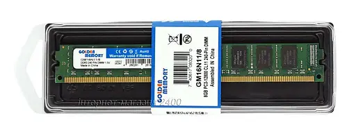 Модуль памяти Golden Memory DDR3 8Gb 1600 Mhz (GM16N11/8) - фото 2
