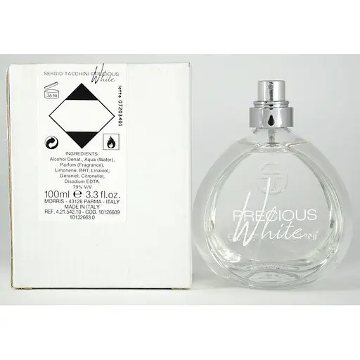 Sergio Tacchini Precious White 100 мл тестер туалетна вода - фото 1