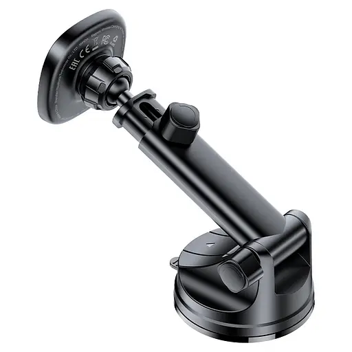 Автотримач для телефона ACEFAST D47 magnetic wireless charging car holder for dashboard Black - фото 3