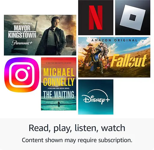 Планшет Amazon Fire HD 8 (12th Gen) (2024) 4/64GB Black_JP - фото 3