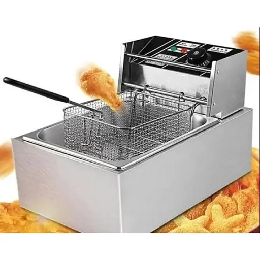 Фритюрница профессиональная Dotvix Electric Fryer D-803 электрическая 3200W 8L - фото 2