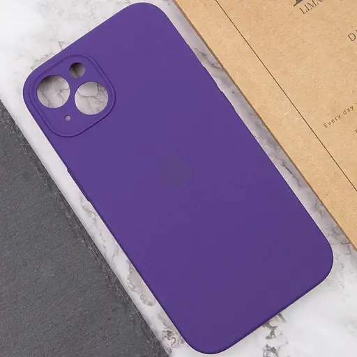 Чохол Epik Silicone Case Full Camera Protective (AA) для Apple iPhone 13 (6.1) Фіолетовий/Amethyst - фото 5