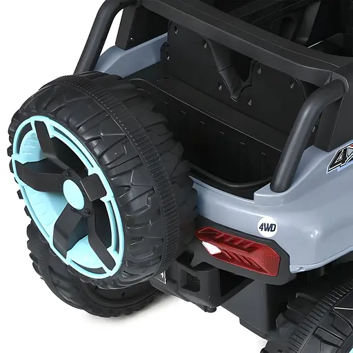 Електромобіль дитячий Bambi Джип M 5822EBLR-11 24V на 4 мотори з музикою та світлом - фото 3