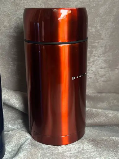 Компактний термос харчовий Edenberg EB-3509 на 800 мл Червоний - фото 2