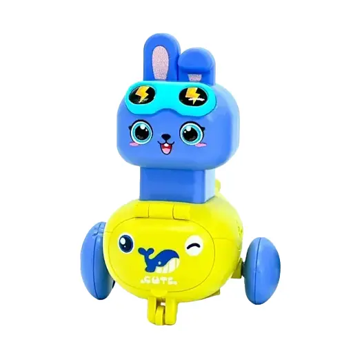 Машина с заводным механизмом, подвижные элементы, свисток.